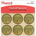 Seal of Success Gold Foil Embossed Seals