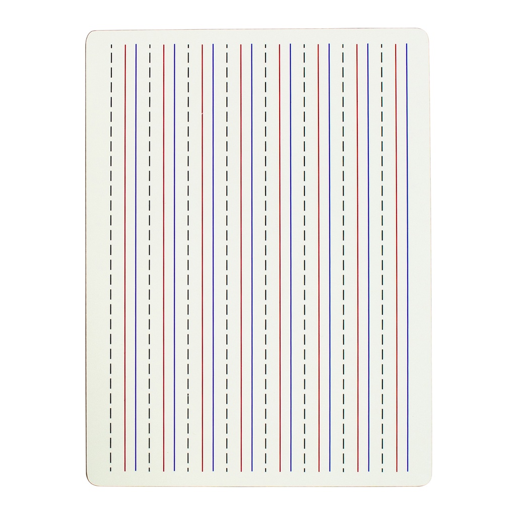 Lined/Plain Two-Sided Dry Erase Lapboards Pack of 6