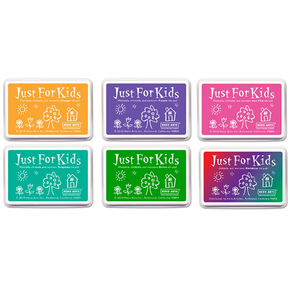 Just for Kids® Get Them All Ink Pad Bundle Pack of 12