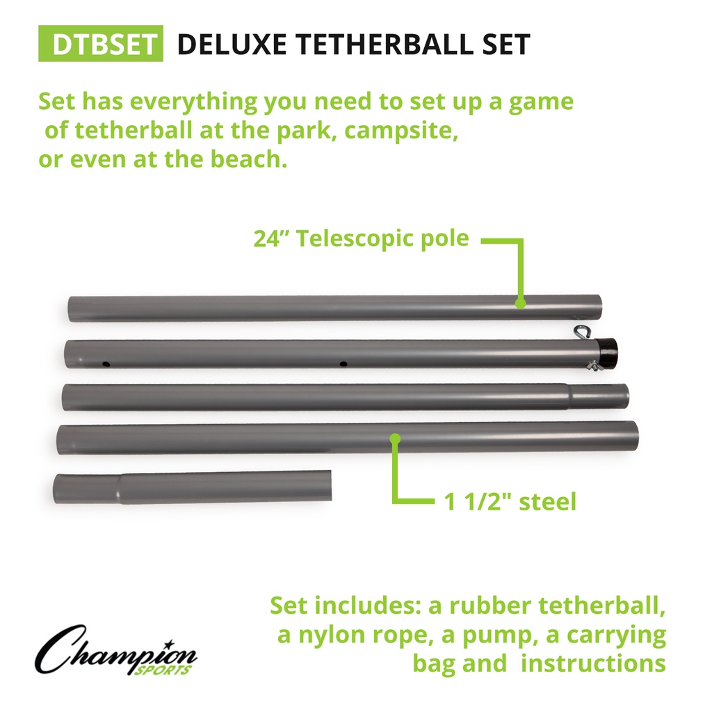 Deluxe Tether Ball Set