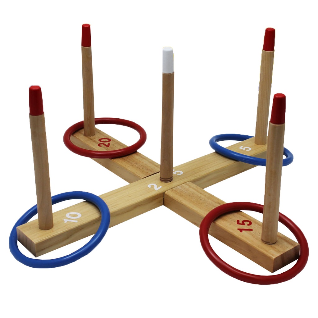 5-Peg Ring Toss Set