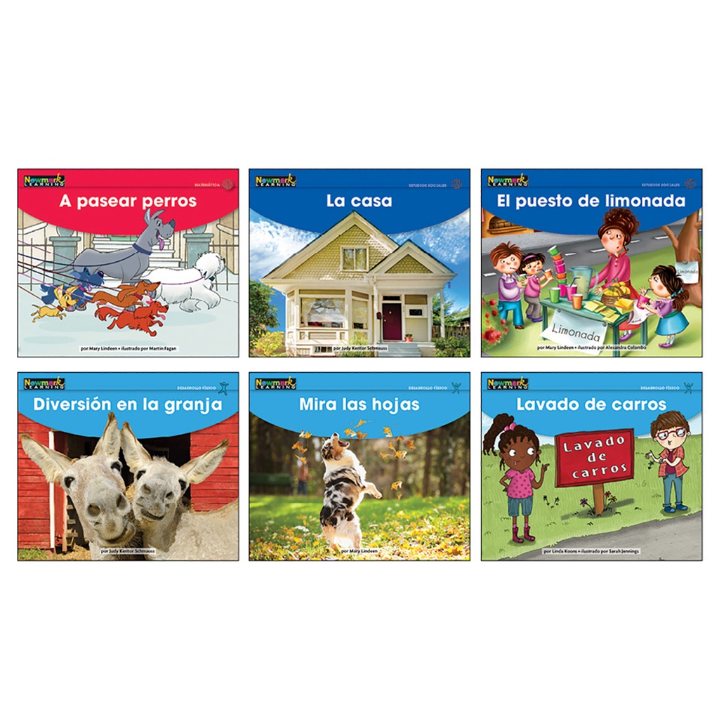 Spanish Early Rising Readers My Neighborhood Theme Set