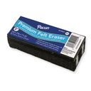 5" Black & White Premium Felt Chalk & Whiteboard Erasers Pack of 12