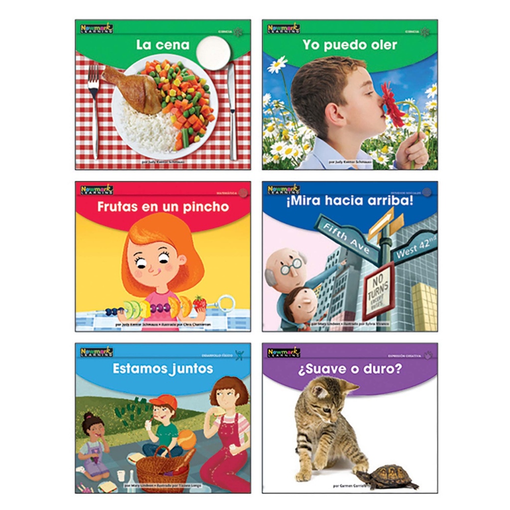 Spanish Early Rising Readers My Five Senses Theme Set