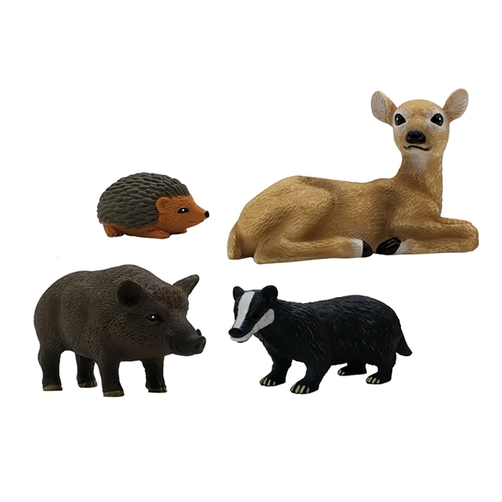 Forest Animal Playset 8 Pieces