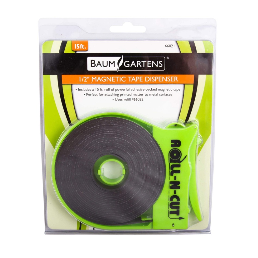 Magnetic Tape with Self Cutting Dispenser