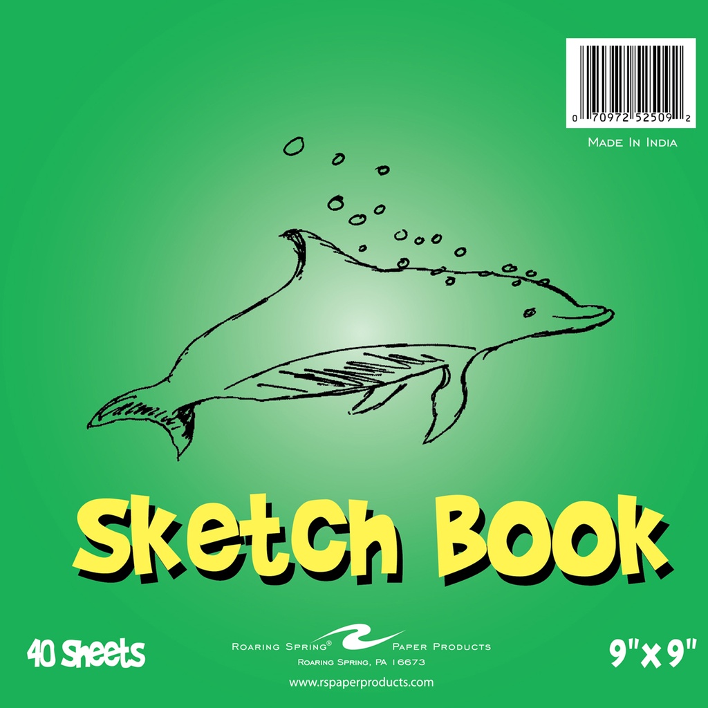 9" x 9" Kid's Sketch Books Pack of 6