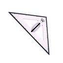 Dry Erase Magnetic Triangle