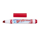 Washable Dura-Wedge Tip Dry Erase Markers 10 Count