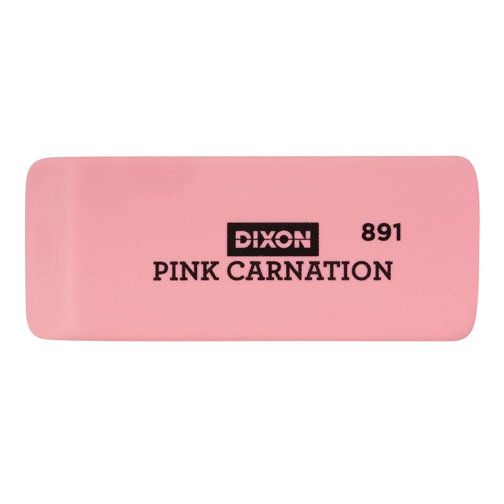 Large Pink Carnation Erasers Pack of 12