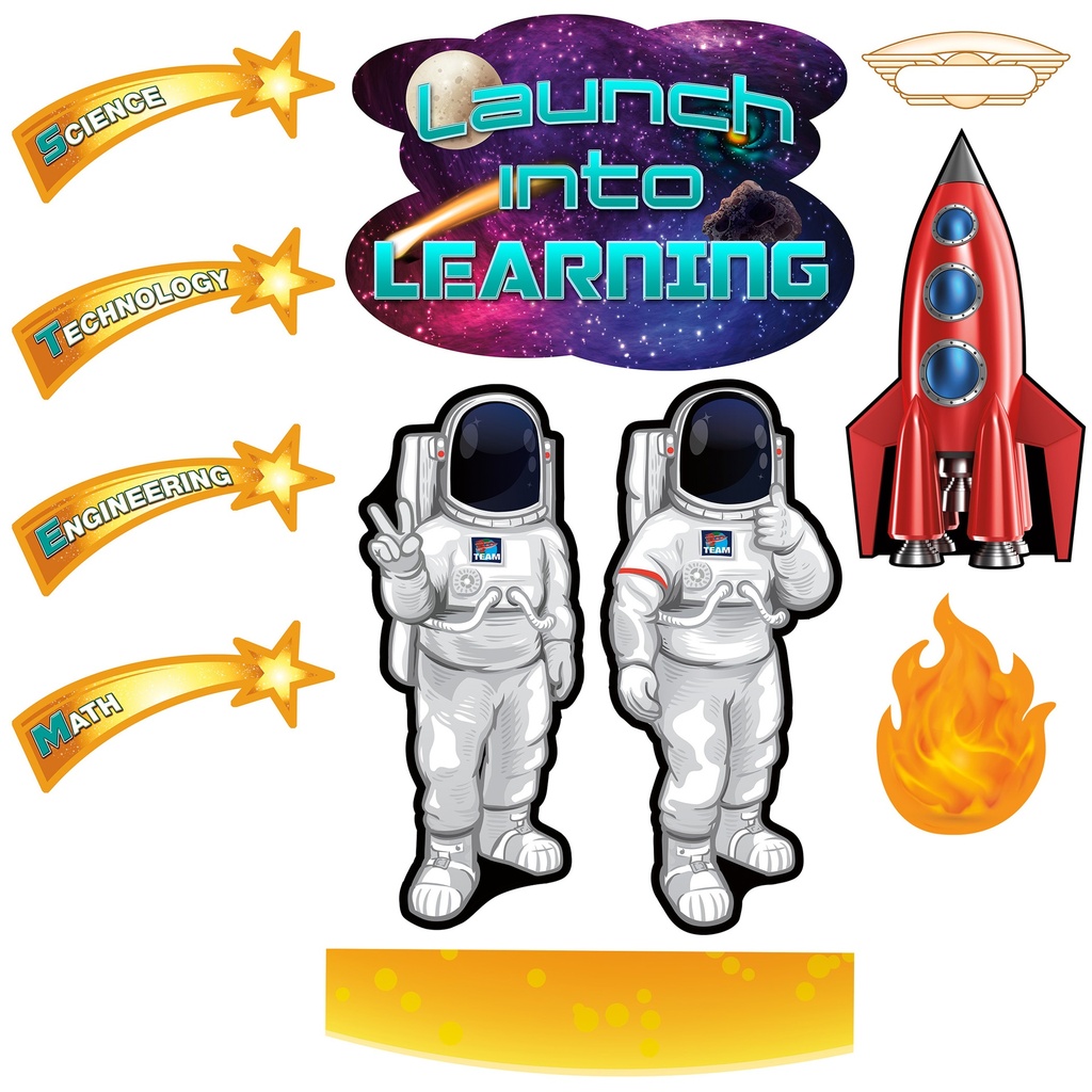 Launch Into Learning Bulletin Board Set