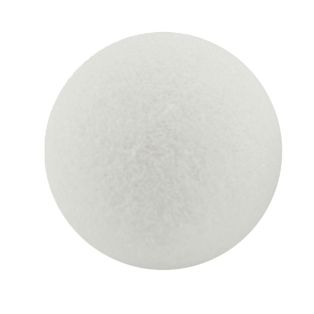 White 4 Inch Craft Foam Balls Pack of 12