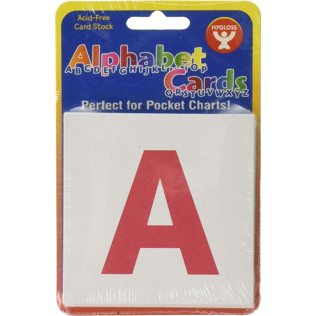 Upper Case & Lower Case Alphabet Cards