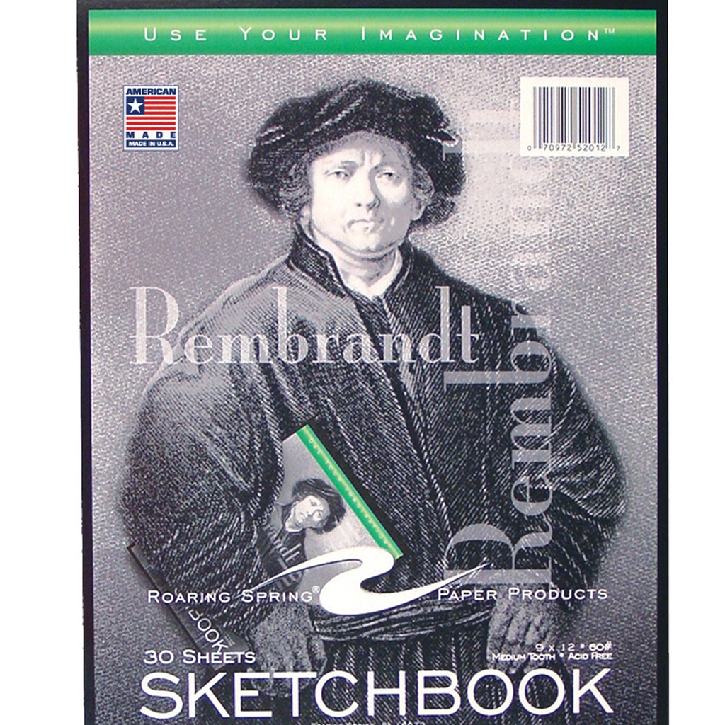 9" x 12" Sketchbooks Pack of 6