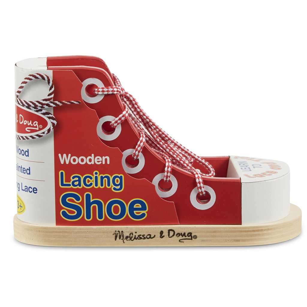 Wood Lacing Shoe