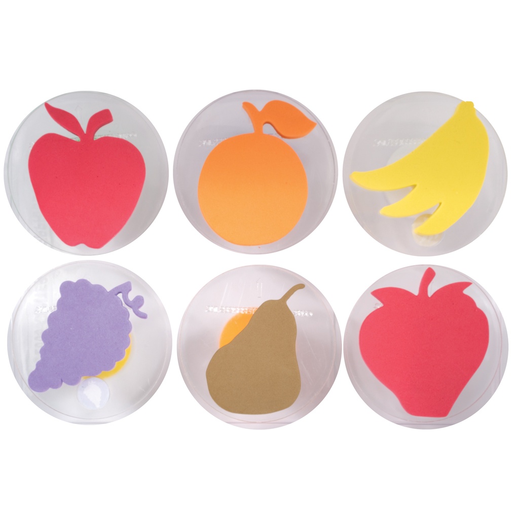 Fruit Giant Stampers Set of 6