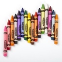 Triangular Crayons 16 Count