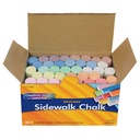 Assorted Sidewalk Chalk 36 Pieces