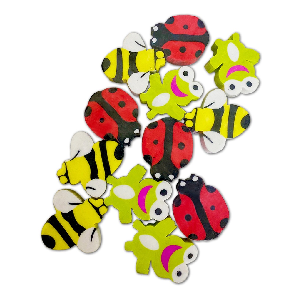 Lil Critters Pencil Topper Erasers 144ct