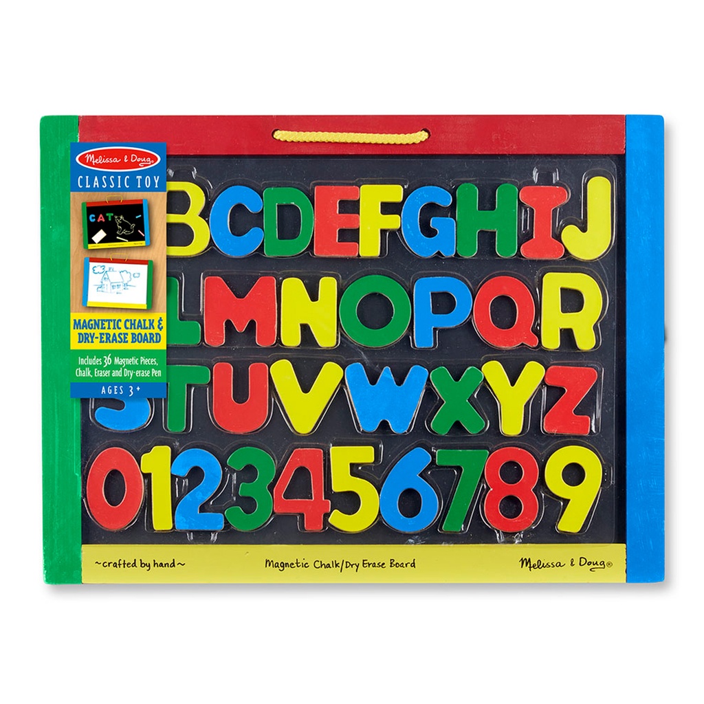 Magnetic Chalkboard and Dry-Erase Board Set