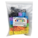 Assorted 1" Foam Spot Dice Bag of 50