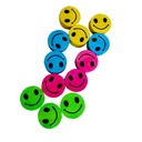 Happy Face Pencil Topper Erasers 144ct