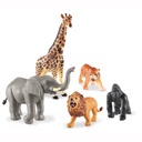 Jumbo Jungle Animals Set of 5