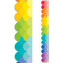 Ombre Rainbow Scallops EZ Border™ 48 Feet