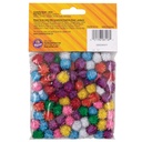 Assorted 1/2" Glitter Pom Pons 80 Pieces