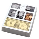 Play Money Coins & Bills Tray