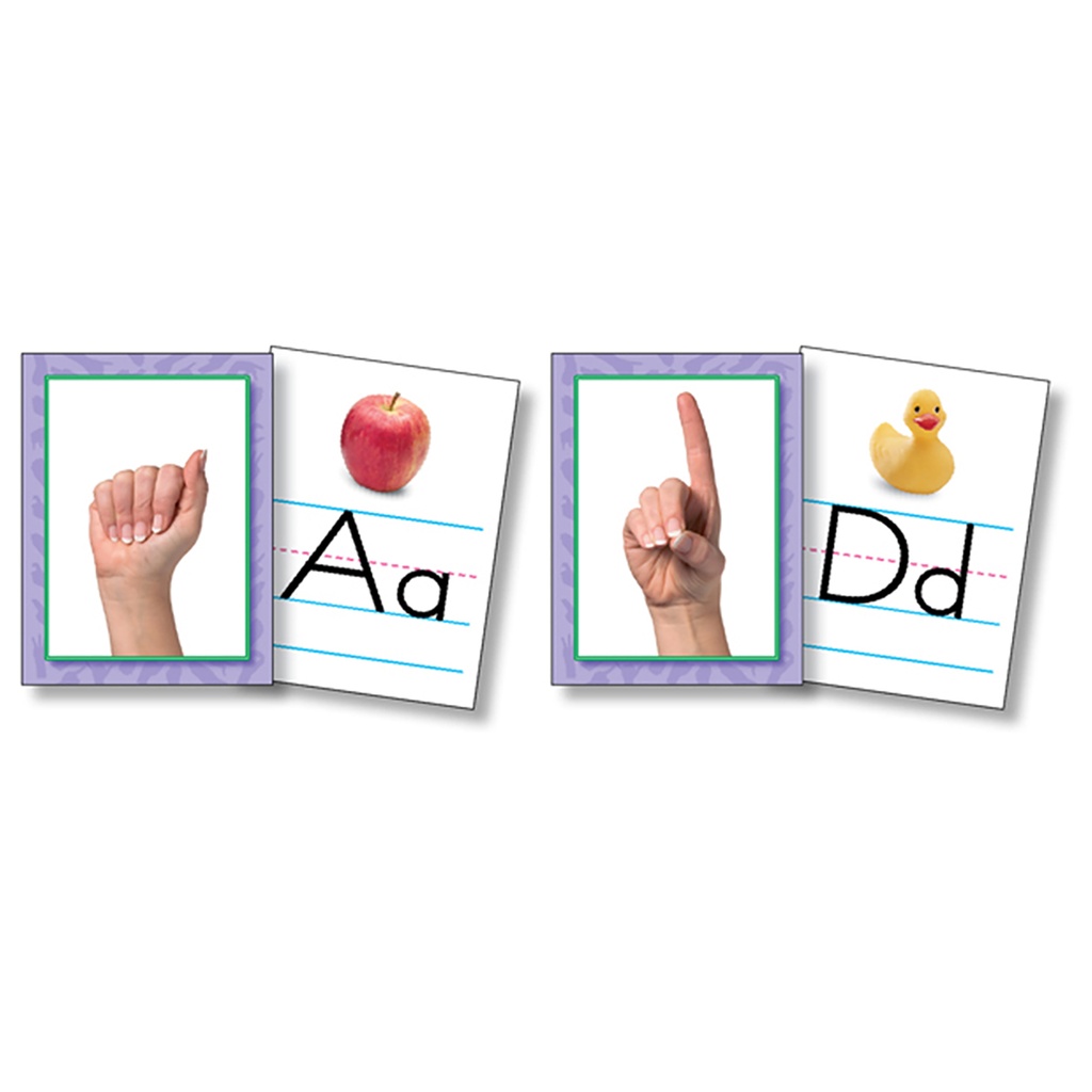 American Sign Language Card Pack of 26