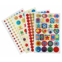 Stars & Smiles Sparkle Sticker Books 6ct