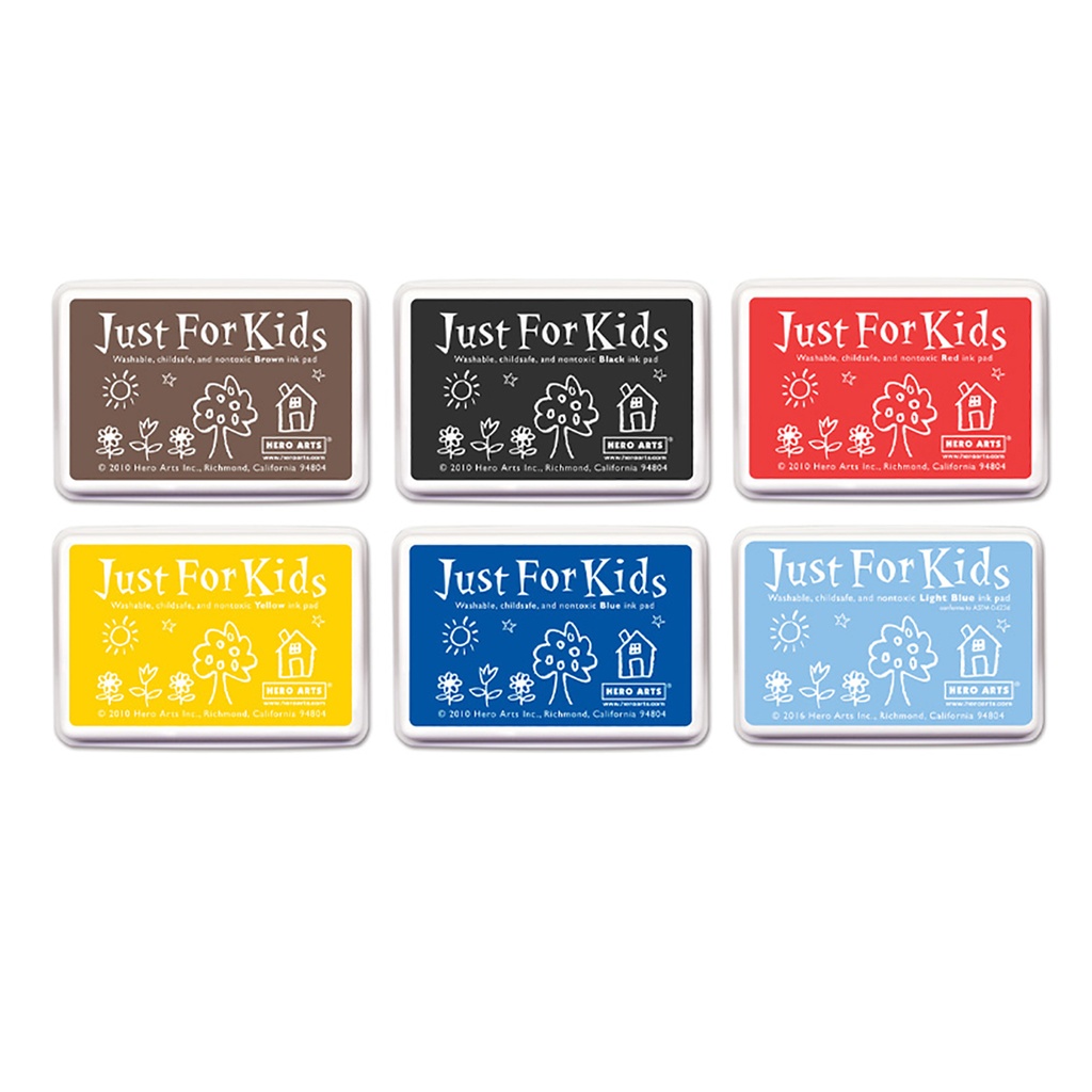 Just for Kids® Get Them All Ink Pad Bundle Pack of 12