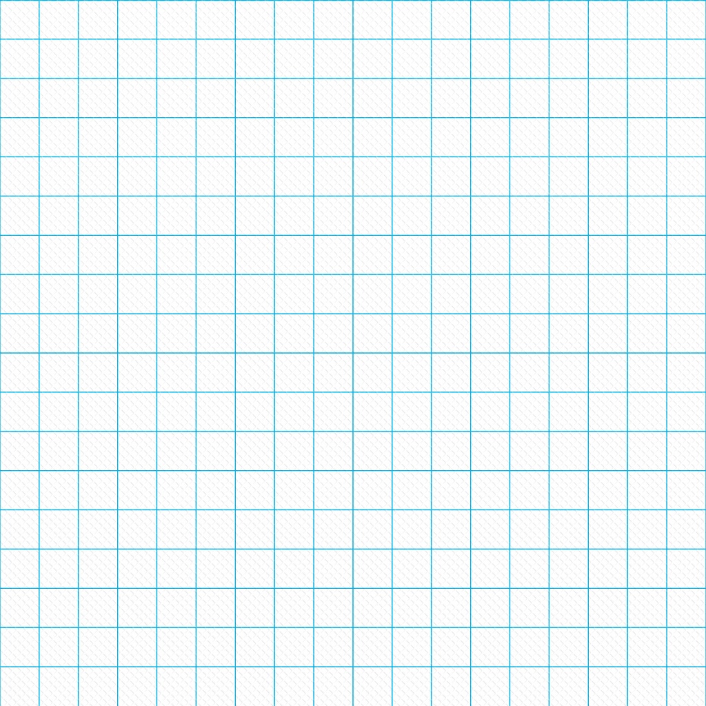 1" Grid 18" x 12' Fun Size Better Than Paper Bulletin Board Roll 