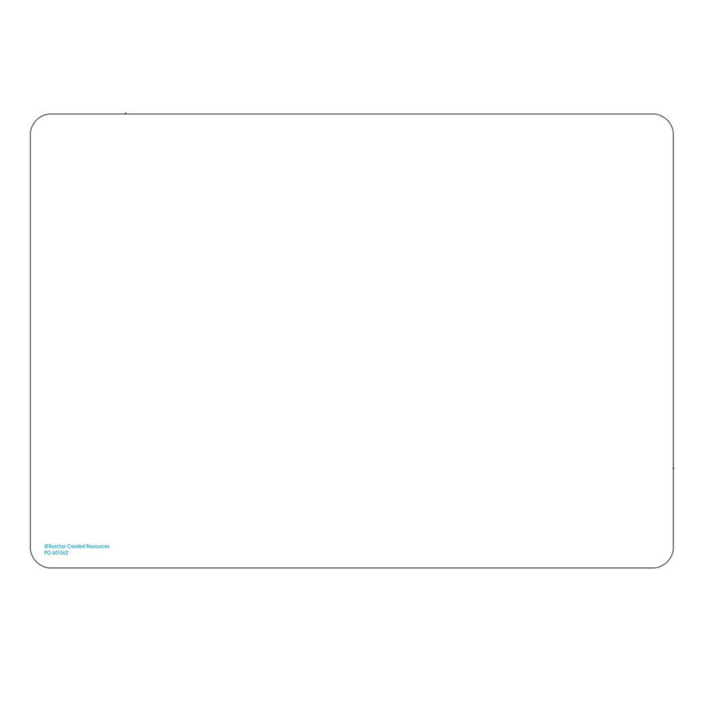 Double-Sided Premium Blank Dry Erase Boards Pack of 10