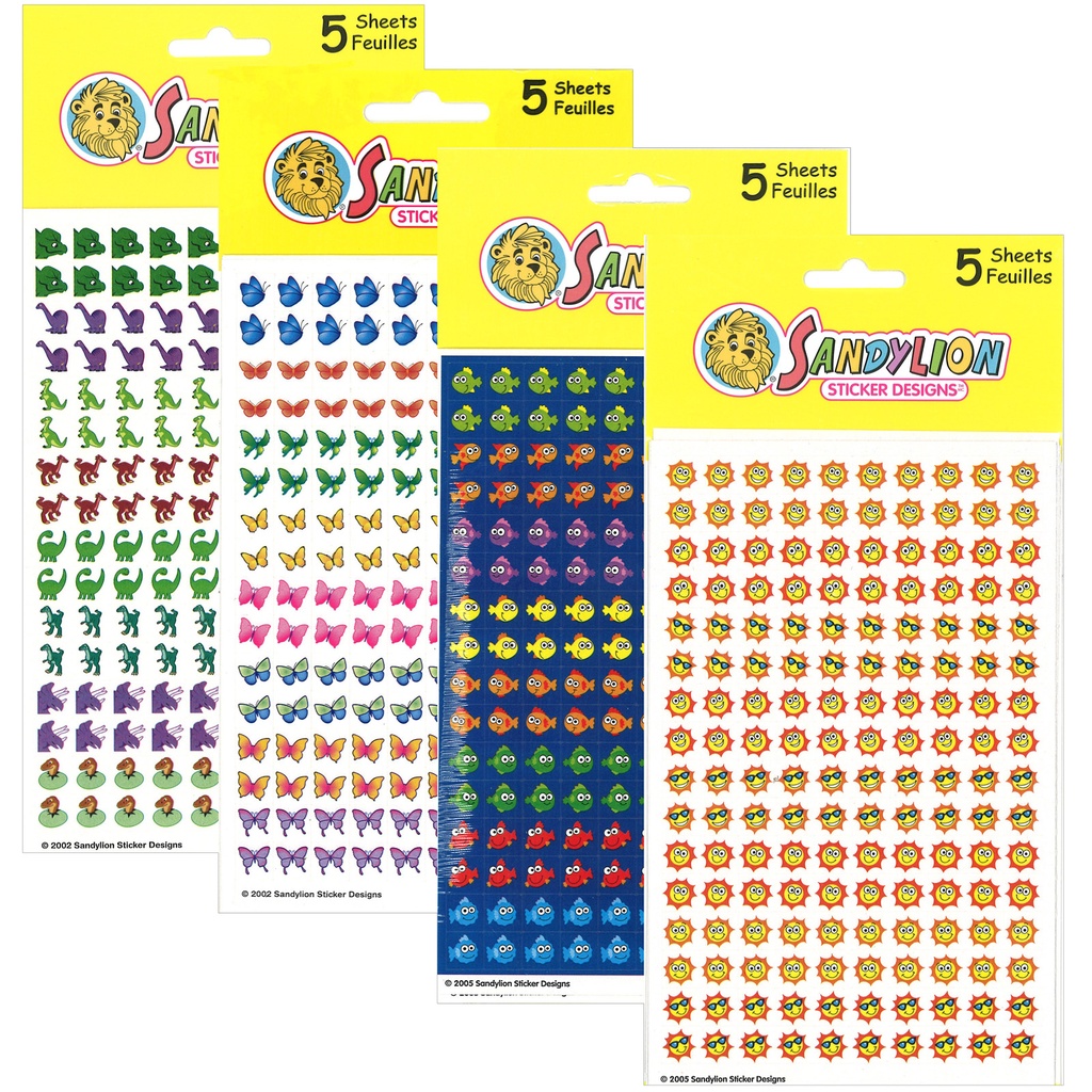 Chart Sticker Variety Pack C 3 Packs