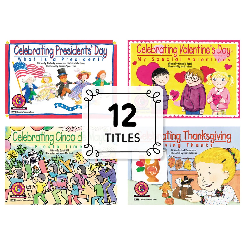 Learn to Read Holiday: Variety Pack Grades 1-3