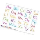 Manuscript Handwriting 13" x 19" Learning Placemat Pack of 10