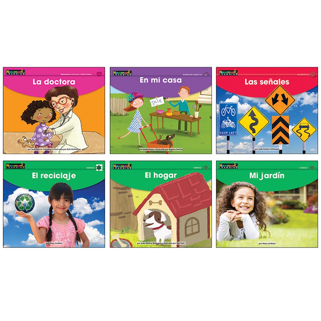 Spanish Early Rising Readers My Neighborhood Theme Set