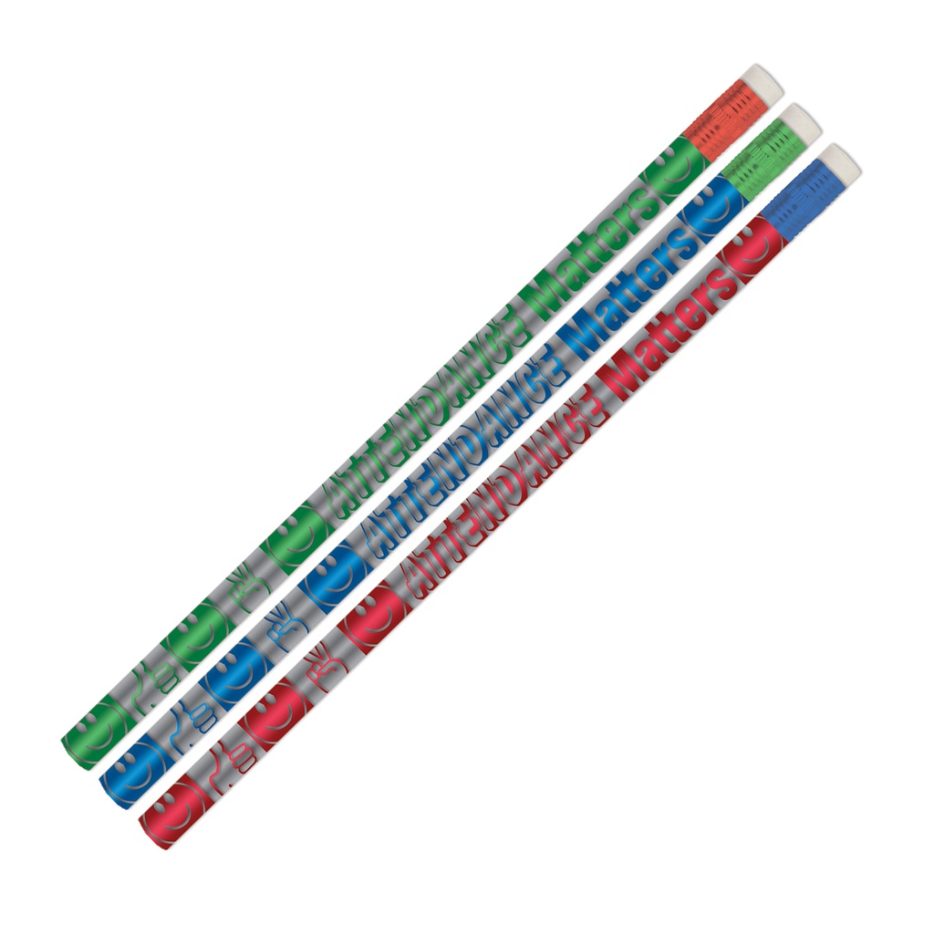 Attendance Matters Pencil Pack of 12