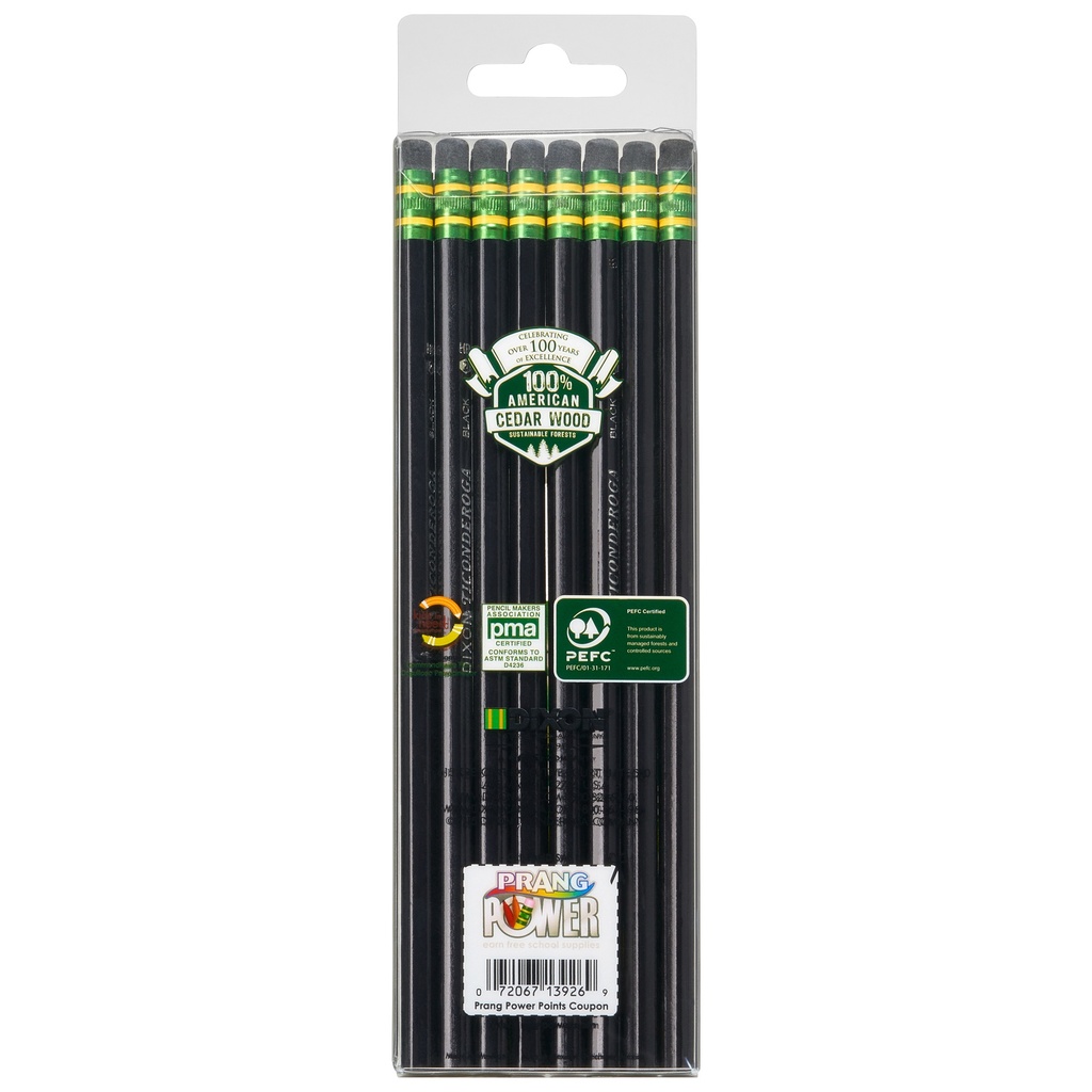 Unsharpened Black #2 Soft Pencils Pack of 24