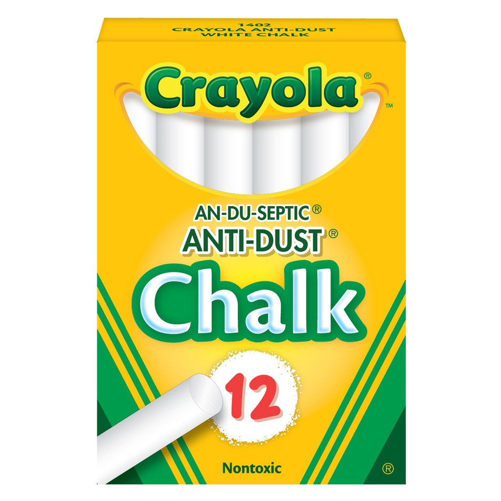 White Anti-Dust® Chalkboard Chalk 288ct