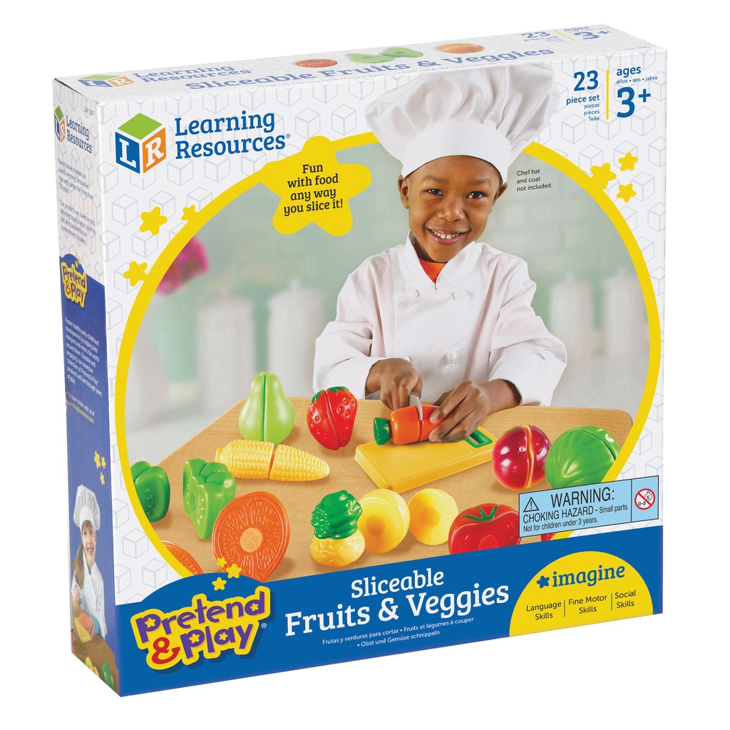 Pretend & Play® Sliceable Fruits & Veggies