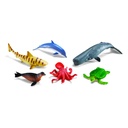 Jumbo Ocean Animals Set of 6