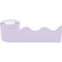 Lavender Scalloped Rolled Border Trim