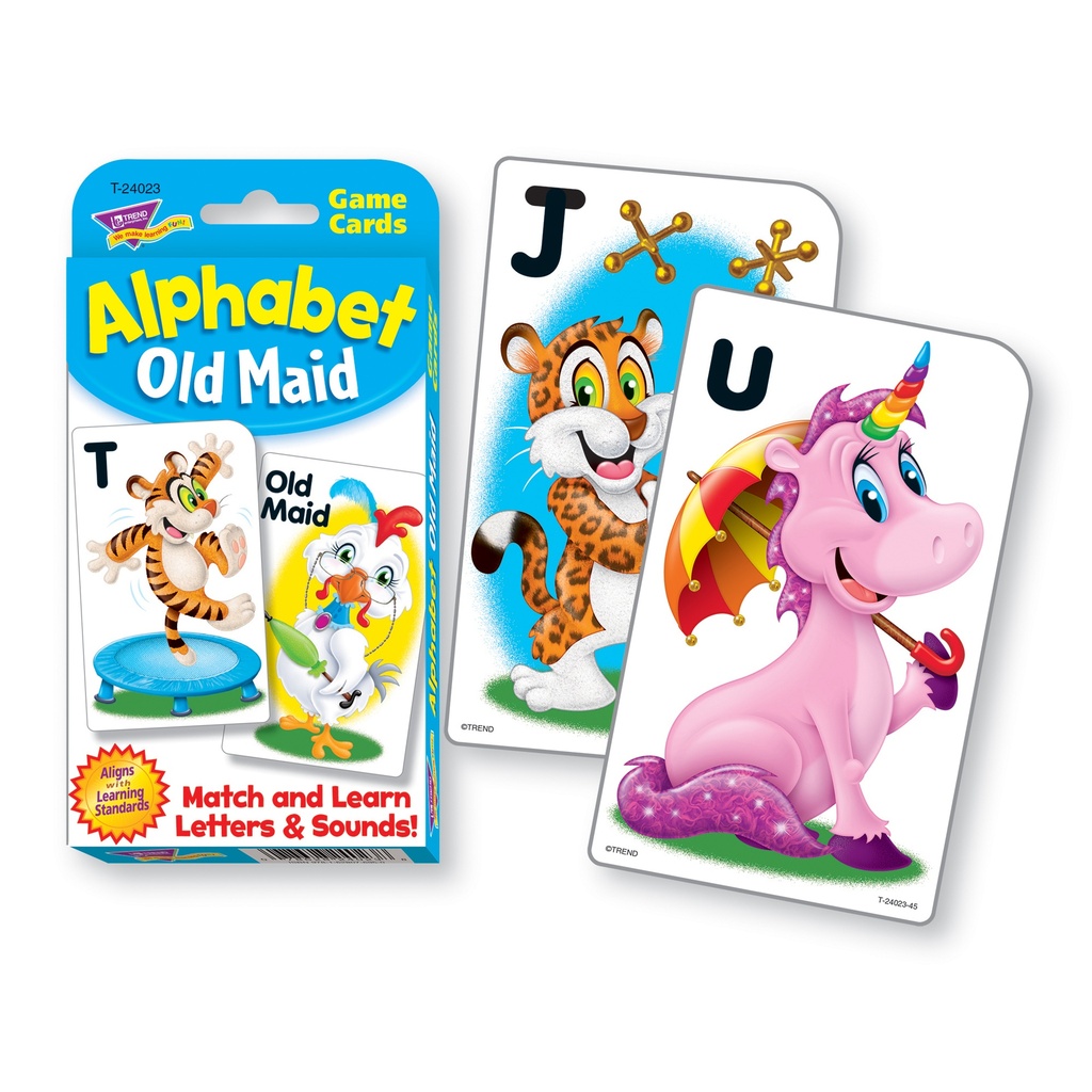 Alphabet Old Maid Challenge Cards®