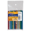 Assorted Glitter  4" x 0.31" Hot Glue Sticks 72ct