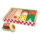 Sandwich-Making Wooden Play Food Set