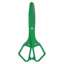 5 1/2" Blunt Green Saf-T-cut® Scissors 12ct