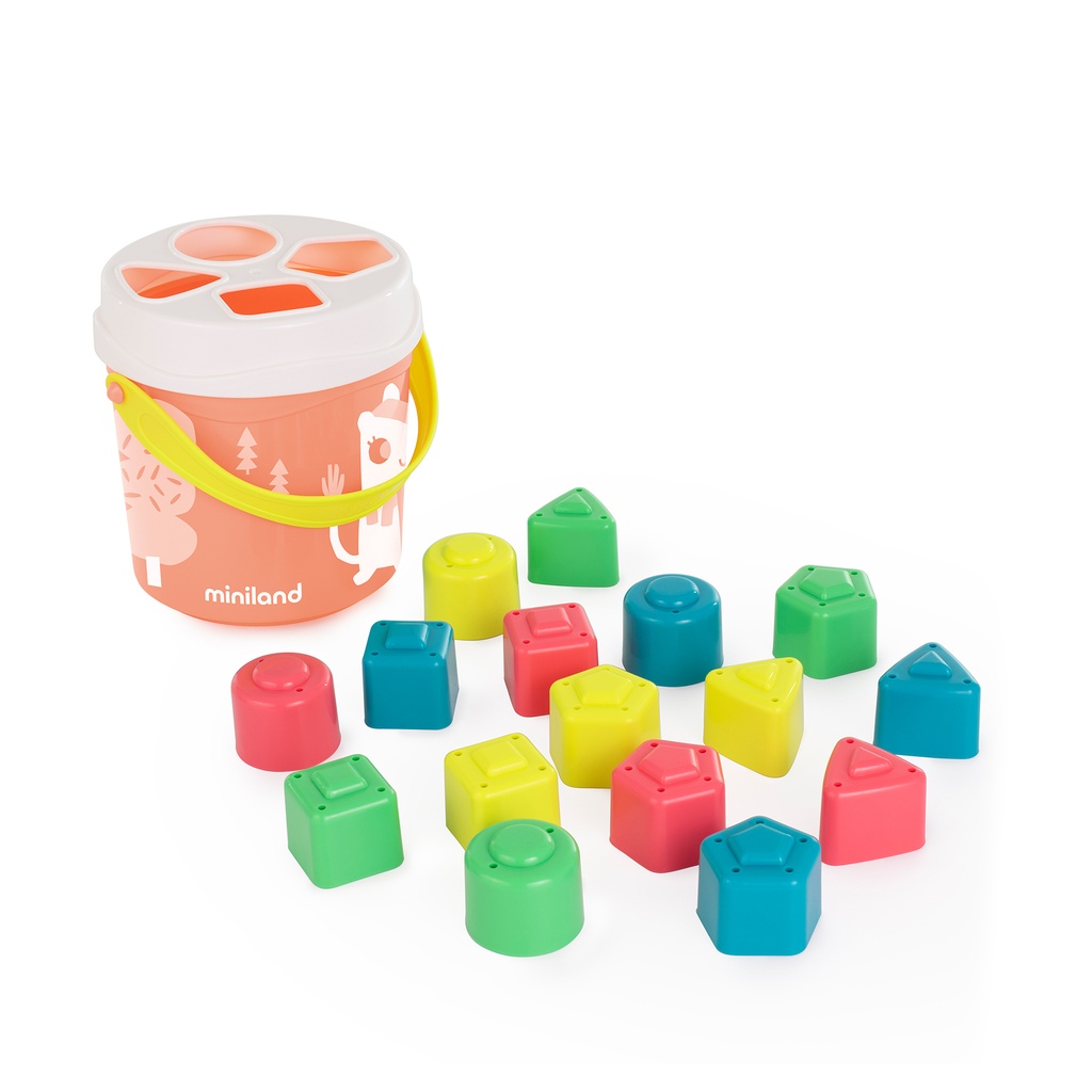 Feel to Learn: Shape Sorting Bucket